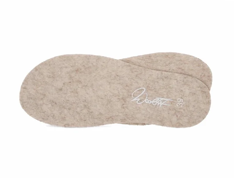 3mm Natural Felt Insoles | WoolFit | beige