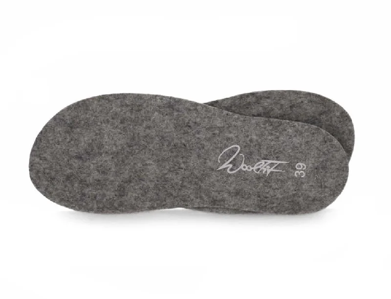 3mm Natural Felt Insoles | WoolFit | light grey