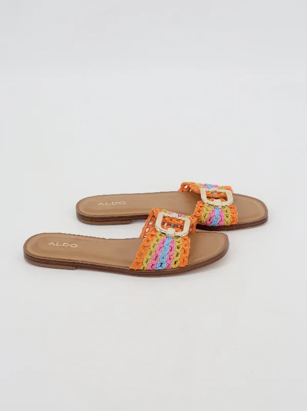 Women's Textured Slippers,Multi