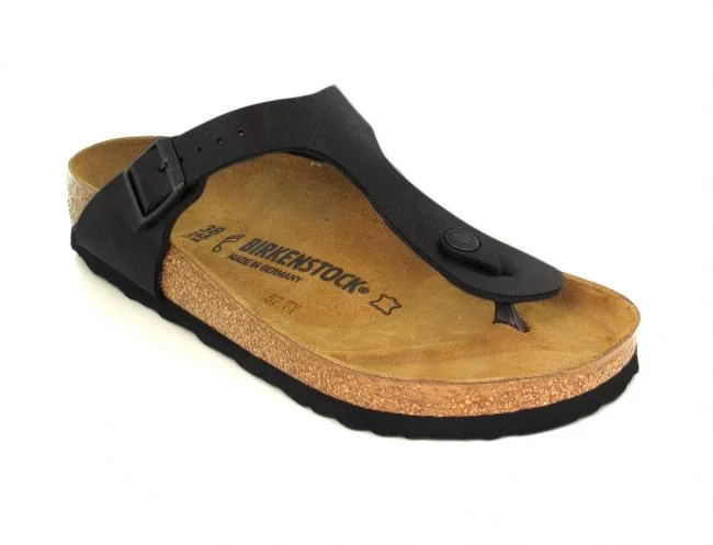 BIRKENSTOCK® Faux Leather Thong Sandals Gizeh