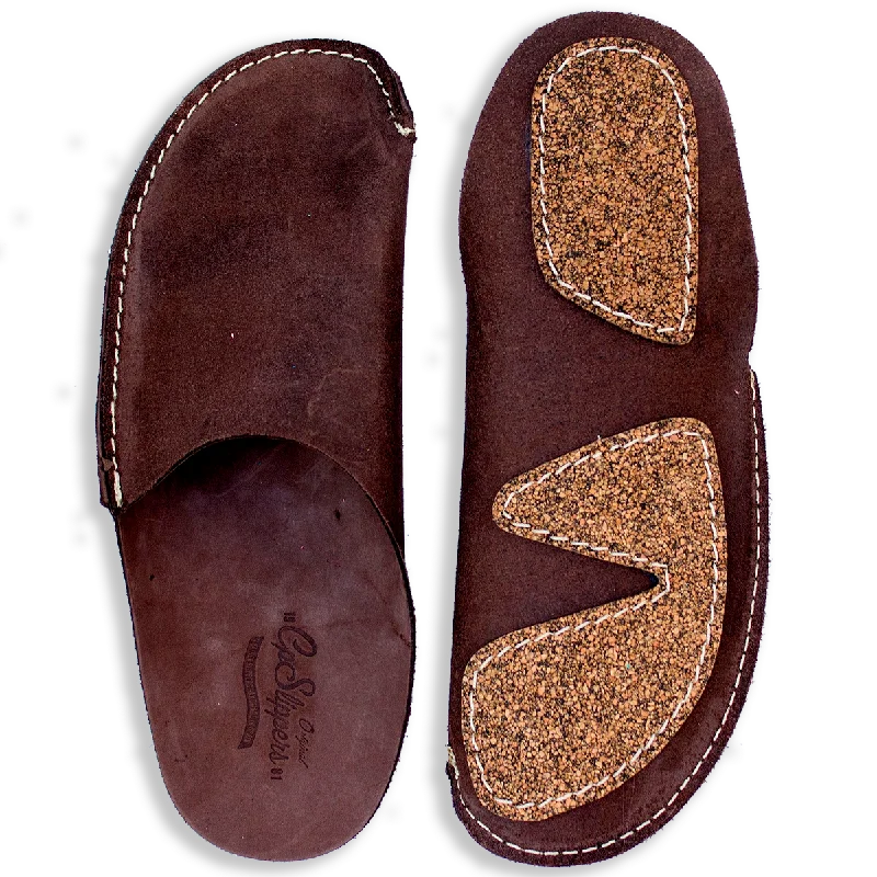 Brown CP Slippers Luxe