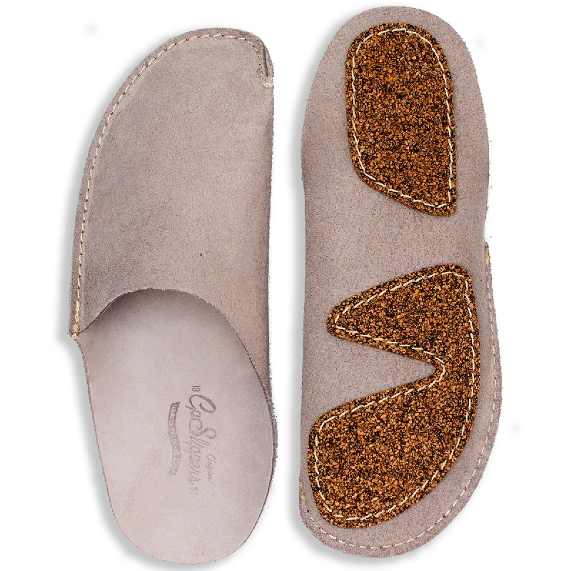 Gray CP Slippers Luxe