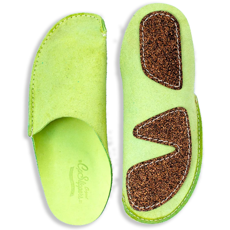 Green CP Slippers Luxe