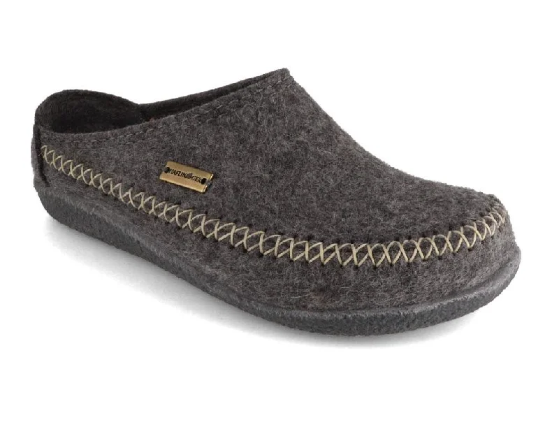 HAFLINGER Clog | Blizzard Credo, Anthracite