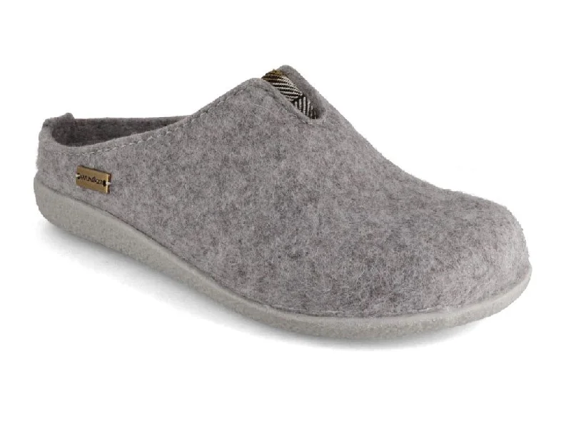 HAFLINGER Clog | Blizzard Visby, Stone Gray