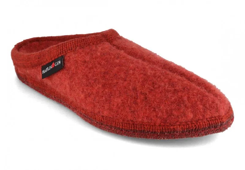 HAFLINGER Slipper | Alaska, Terracotta