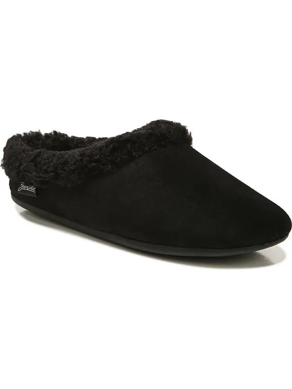 Paloma 2 Womens Faux Fur Slip On Loafer Slippers