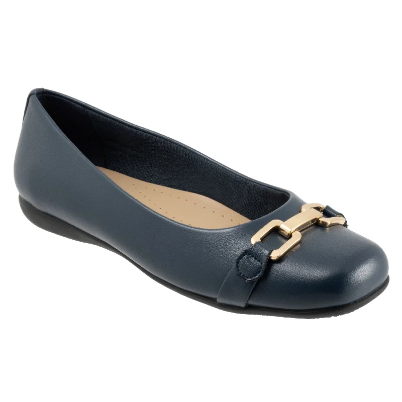 Sadie Pump Navy Slip-ons