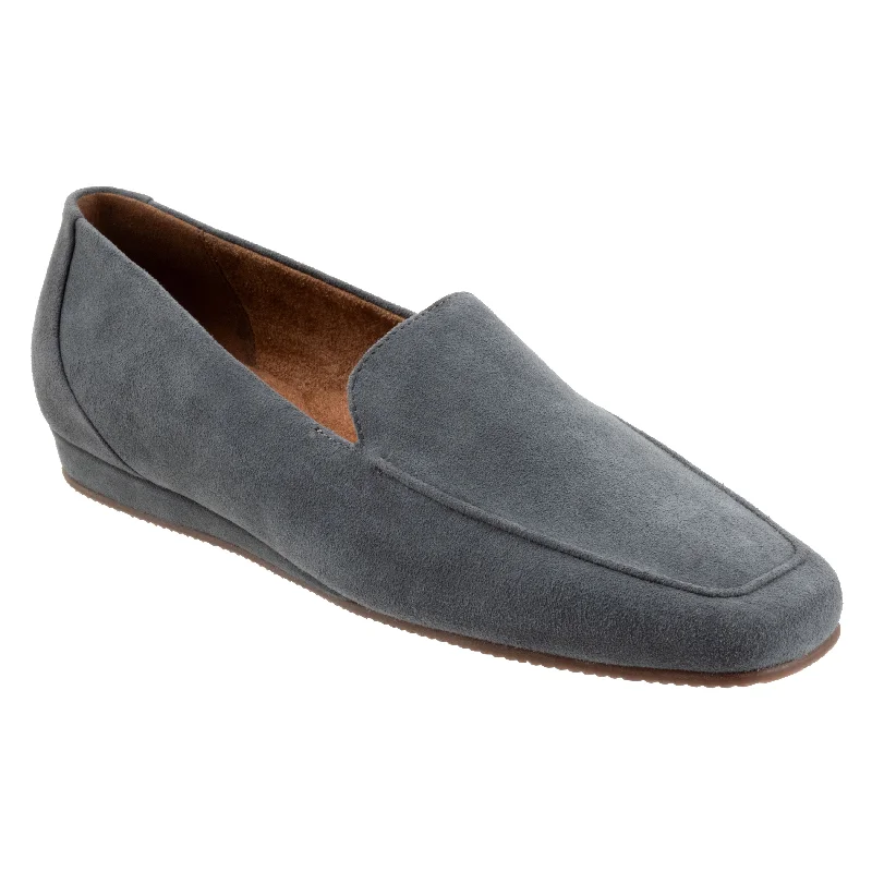 Vista Smoke Suede Slip-on Shoes