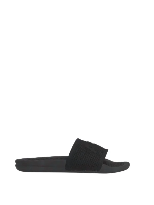 Women's Big Logo Techloom Slide In Black