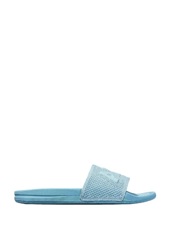 Women's Big Logo Techloom Slide In Ice Blue