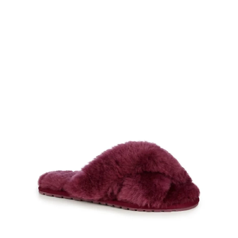 Women's Mayberry Slipper In Merlot