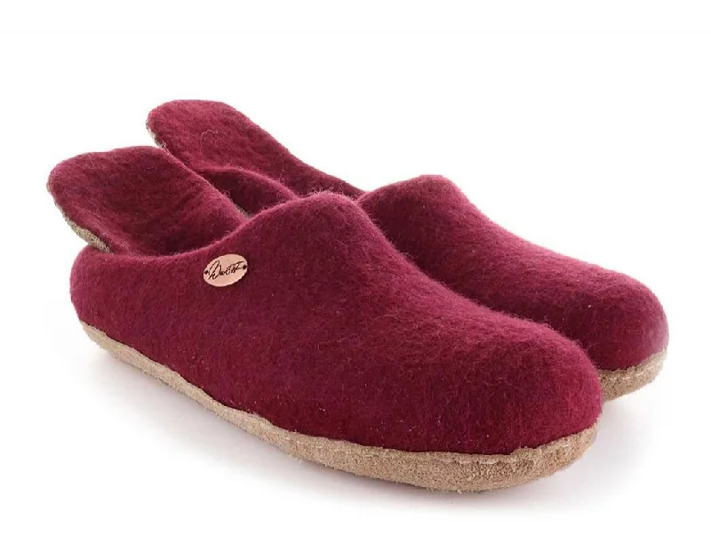 WoolFit® handfelted Slippers with Arch Support Insoles | Vario, port