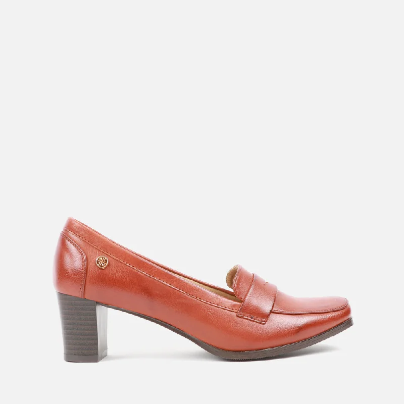 Women Mid Heel Loafer