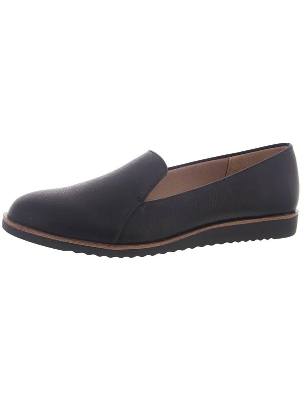 Zendaya Womens Faux Leather Slip On Loafers