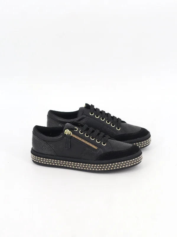 Women's Embellished Casual Shoes,Black