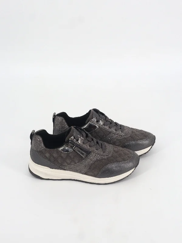 Women's Textured Sneakers,Grey