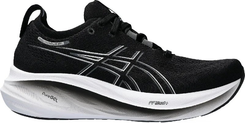 Asics Gel Nimbus 26 Womens Running Shoes - Black