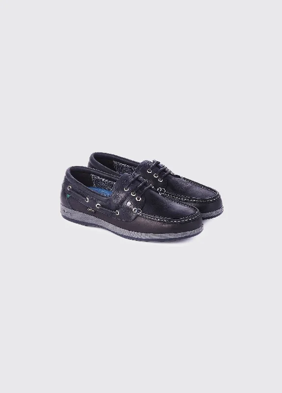 Mariner GORE-TEX Lined Boat Shoe - Navy