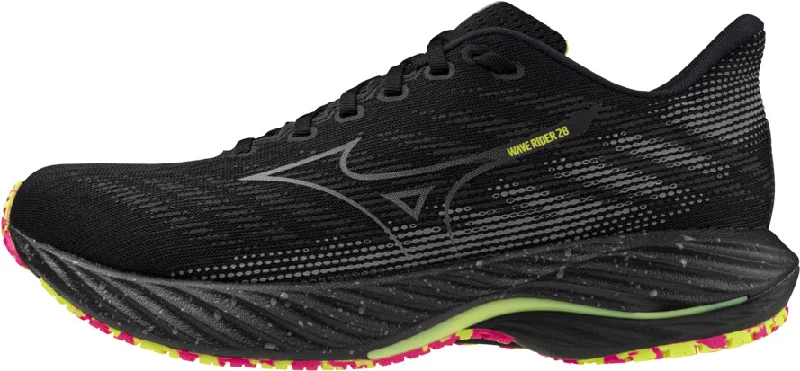 Mizuno Wave Rider 28 Running Shoes - Black