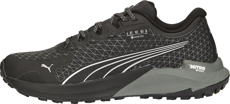 Puma Fast-Trac Nitro GORE-TEX Womens Trail Running Shoes - Black