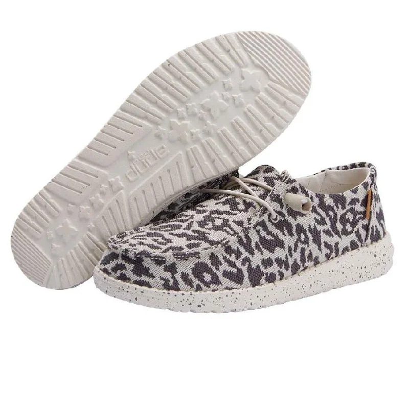 Hey Dude Woven Cheetah Grey