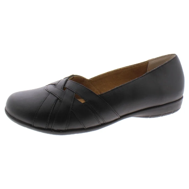 Array Womens Bonaire Leather Slip On Loafers