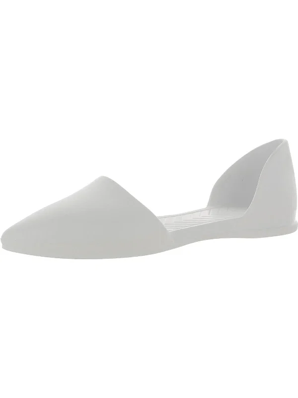 Audrey Womens Pointed Toe Slip-On D'Orsay