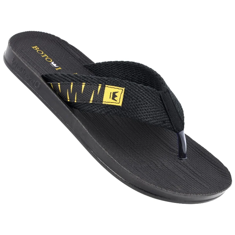 BOTOWI Men's Slipper - BW3501 Black