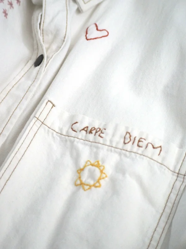 Cleo White Carpe Diem Jacket