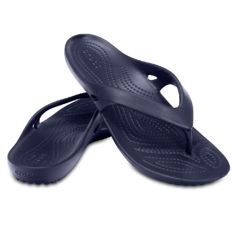 Crocs - Kadee II Flip Thong Sandal - Navy