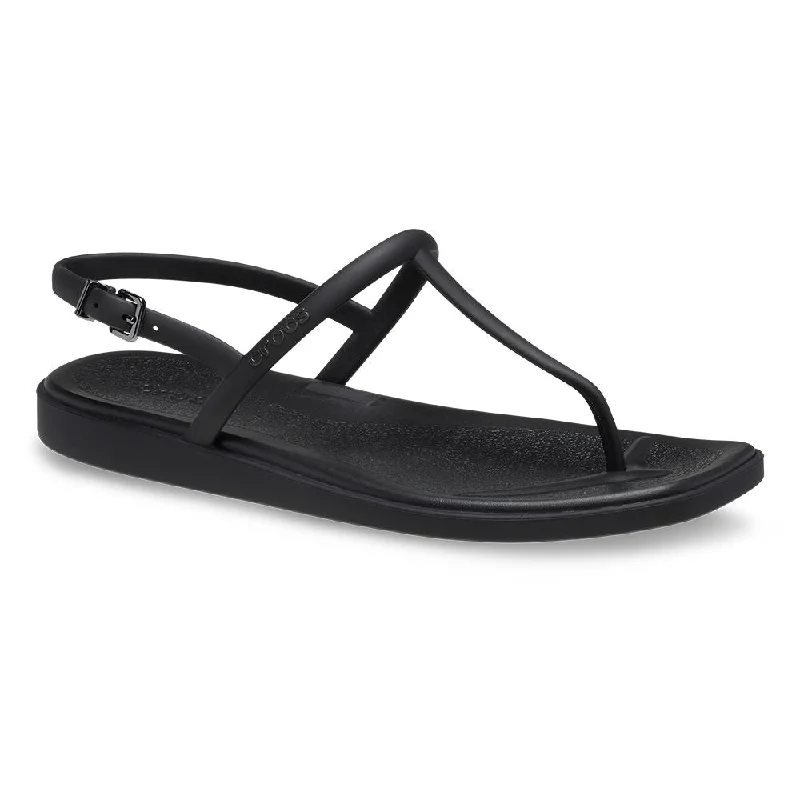 Crocs Miami Thong Sandal - Black