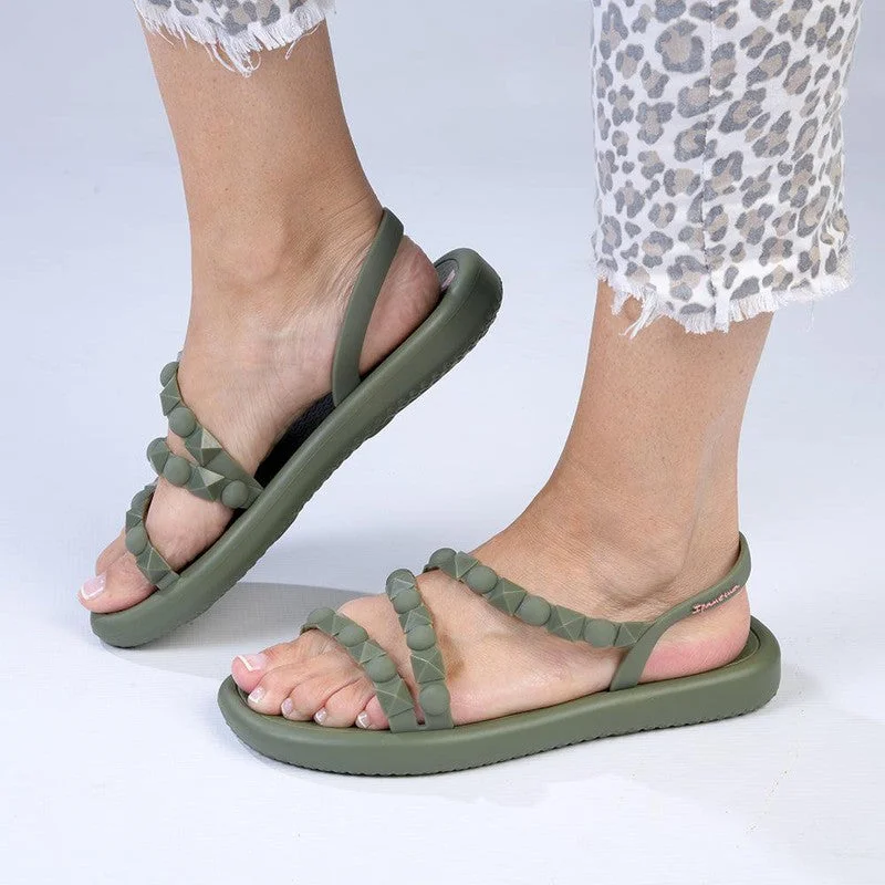 Ipanema Tia Ladies Sling back Sandals - Green