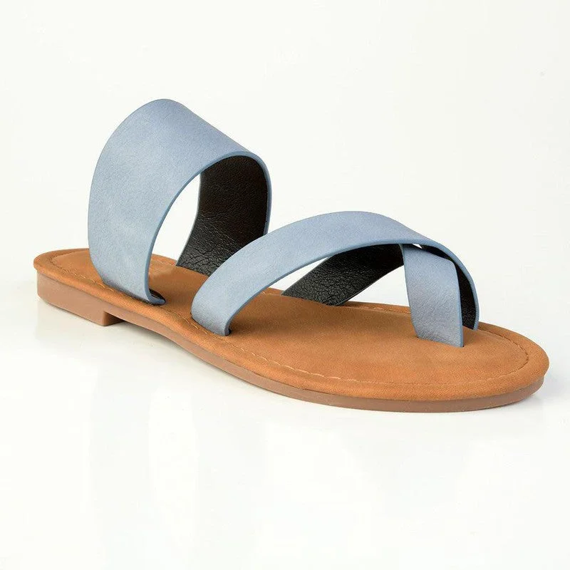 Maldives ladies Mule Sandal - Baby Blue