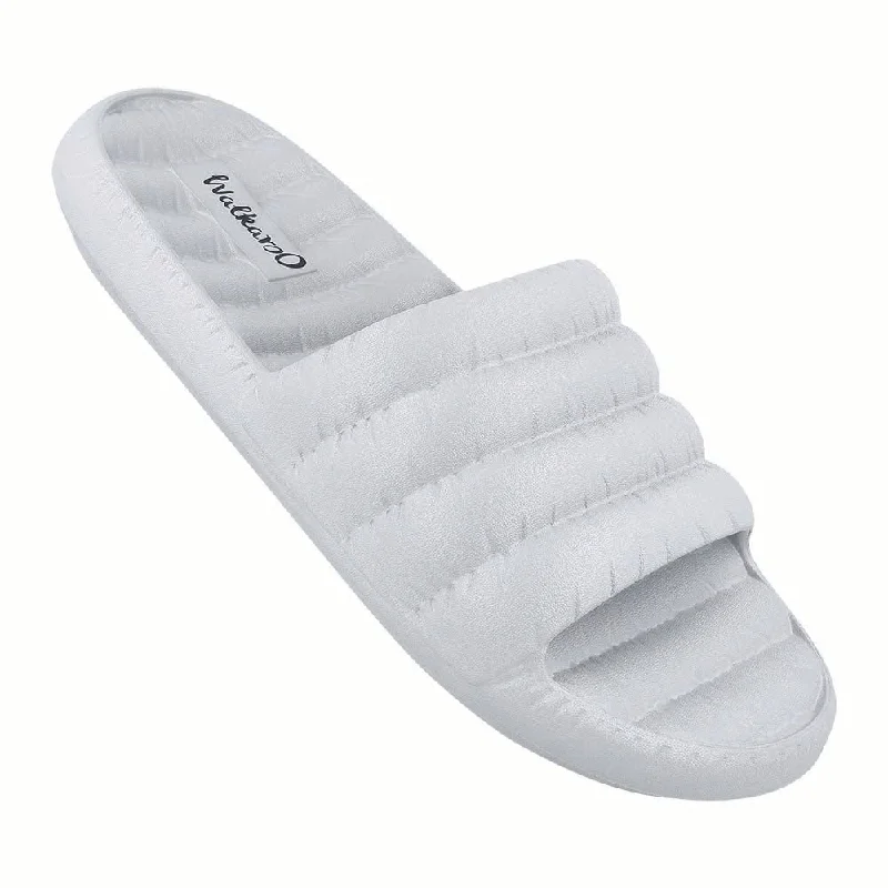 Men's Flip Flop Sliders  - WC8770 Light Grey